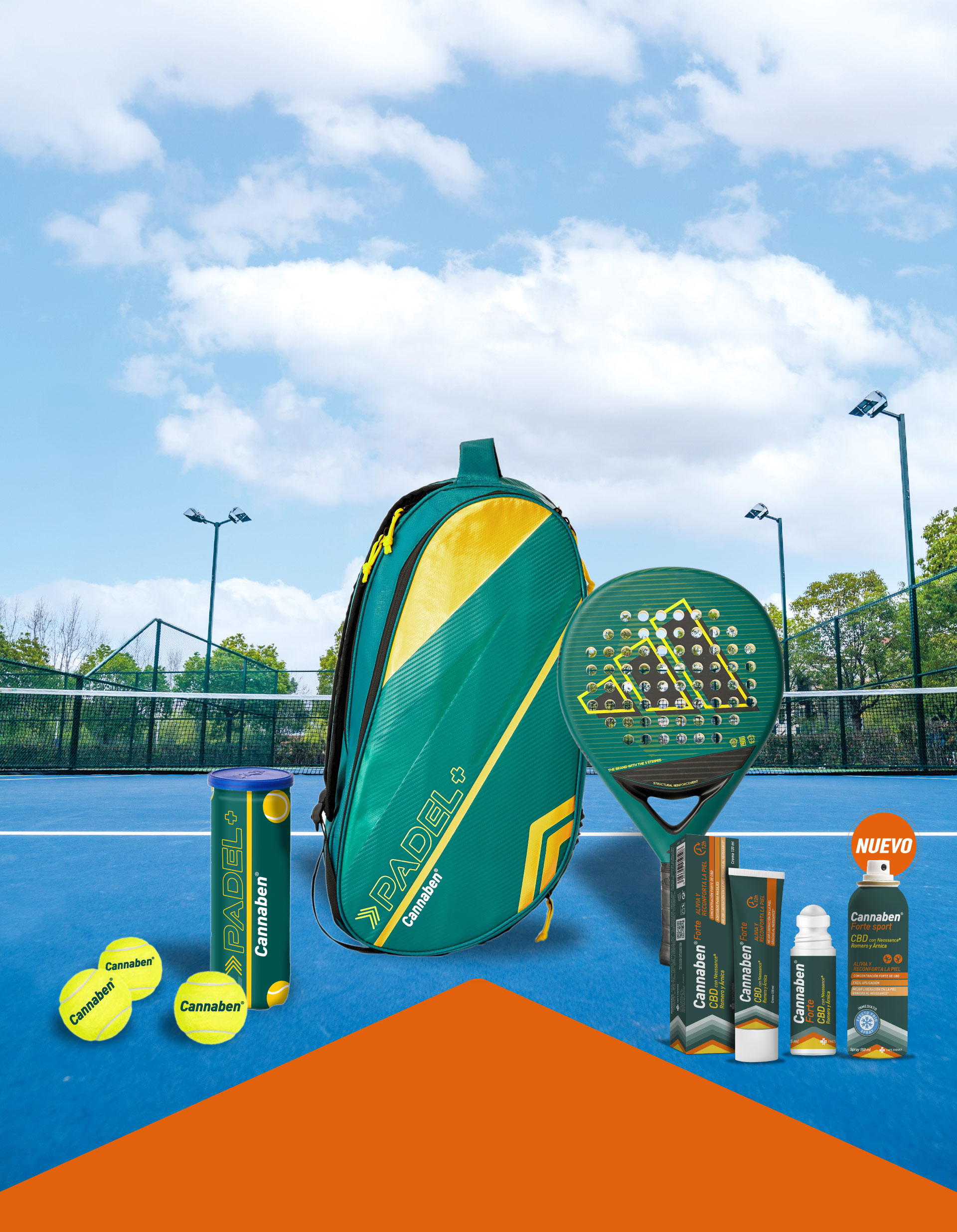 Promoción Cannaben - Gana kit pádel - TPH Marketing farmacia España